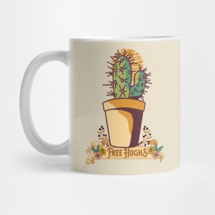 Cactus Free Hugs Mug